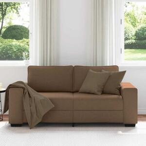 Sofa 2-osobowa, brÄ zowa, 180x77x82 cm, tkaninÄ