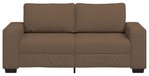 Sofa 2-osobowa, brÄ zowa, 180x77x82 cm, tkaninÄ