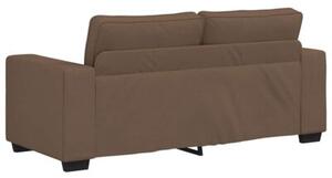 Sofa 2-osobowa, brÄ zowa, 180x77x82 cm, tkaninÄ