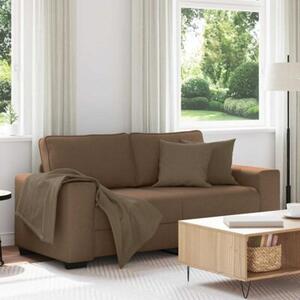 Sofa 2-osobowa, brÄ zowa, 180x77x82 cm, tkaninÄ