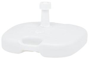 Podstawa pod parasol, wypełniana wodą/piaskiem, 16 l, biała