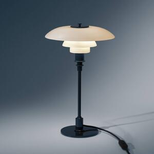 Louis Poulsen Lampa stołowa PH 3/2, niebieski, salon / jadalnia, mosiądz, design