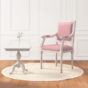Fotel, różowy, 54x59x99 cm, obity aksamitem