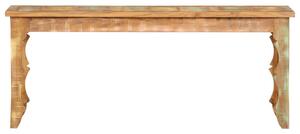 Ławka, 110 x 35 x 45 cm, lite drewno odzyskane