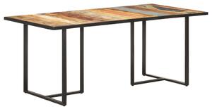 Stół jadalniany, 180 cm, lite drewno z odzysku