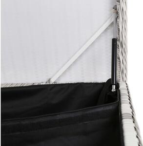 Skrzynia ogrodowa HOME & GARDEN Lorca Light Grey 1037 L Jasnoszary