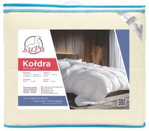 Kołdra puchowa LuPu 200x220 cm antyalergiczna puch gęsi matki beż 1szt