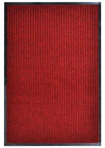 Wycieraczka, czerwona, 117x220 cm, PVC