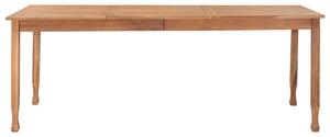 Stół jadalniany, 200x100x75 cm, lite drewno tekowe