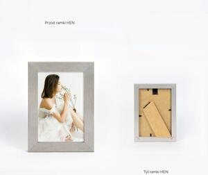 Srebrna ramka na zdjęcia w rozmiarze 10x15 cm FRAMAI®
