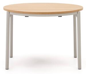 Okrągły rozkładany stół z blatem w dekorze dębu ø 90 cm Montuiri – Kave Home