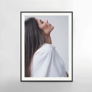 Ramka na zdjęcia 60x80 cm aluminiowa czarna ramka do zdjęć 80x60 cm LUCA®