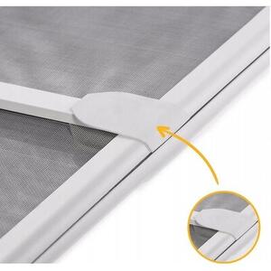 Moskitiera EASY LIFE MAKO 000-2124 Basic Plus Alu (100 x 215 cm) Biały