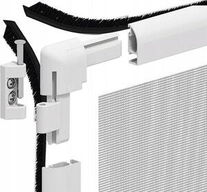 Moskitiera EASY LIFE MAKO 000-2124 Basic Plus Alu (100 x 215 cm) Biały