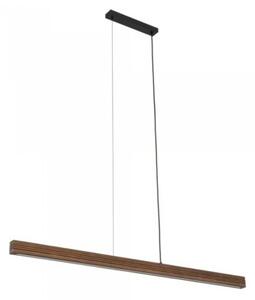 Nowoczesna lampa wisząca LED 24W VIGA WOOD 11653 TK Lighting – listwa sufitowa drewniana, energooszczędna