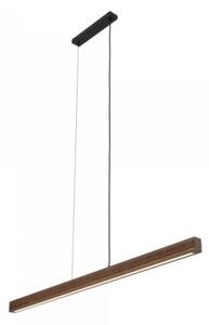 Nowoczesna lampa wisząca LED 24W VIGA WOOD 11653 TK Lighting – listwa sufitowa drewniana, energooszczędna