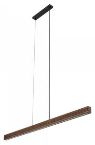 Nowoczesna lampa wisząca LED 24W VIGA WOOD 11653 TK Lighting – listwa sufitowa drewniana, energooszczędna