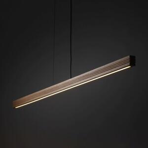 Nowoczesna lampa wisząca LED 24W VIGA WOOD 11653 TK Lighting – listwa sufitowa drewniana, energooszczędna