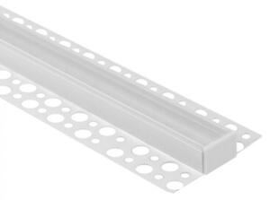 Profil do taśm LED GNS02 natynkowy biały + klosz przezroczysty 2m Ecolight