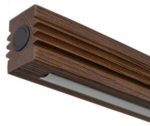Nowoczesna lampa wisząca LED 24W VIGA WOOD 11653 TK Lighting – listwa sufitowa drewniana, energooszczędna