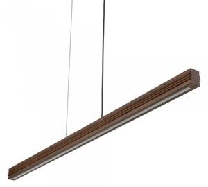 Nowoczesna lampa wisząca LED 24W VIGA WOOD 11653 TK Lighting – listwa sufitowa drewniana, energooszczędna