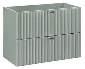 Szafka pod umywalkę LINE REED GREEN D 82-80-2S zielona