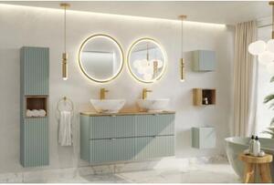 Szafka pod umywalkę LINE REED GREEN D 82-80-2S zielona