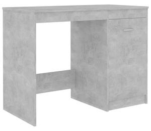 Biurko, szaroÅÄ betonu, 100x50x76 cm, materiaÅ drewnopochodny