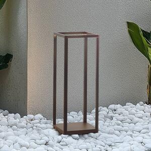 Lucande Słupek oświetleniowy LED Thorvid, wysokość 50 cm, czarny