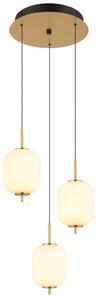Lampa wisząca LED Globo EWALD 15217-3 20W nowoczesna do salonu i jadalni