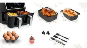 Zestaw Xxl 23 Akcesoria Do Frytownicy Betłuszczowej Ninja/Philips Air Fryer Akcesoria Do Ninja Foremki