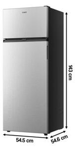 Lodówka CANDY CNDQ2S514EX 143cm Inox