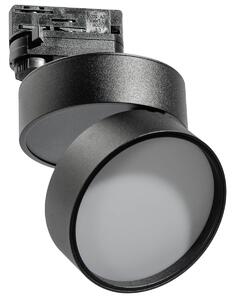 Czarna lampa Mona LED 18W do 3-fazowego systemy szynowego - czarny