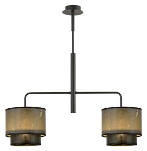 ARIGATO 2 MARBEL BLACK 1191/2 nowoczesna lampa sufitowa design abażur