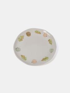 Sinsay - Talerz ceramiczny - kremowy