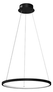 Milagro LED Żyrandol na lince HOOP LED/27W/230V śr. 50 cm 4000K czarny MI2651