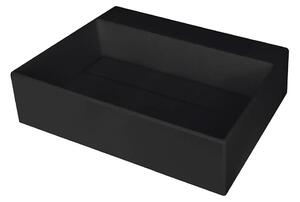 Deante Deante CQR_NU5M - Umywalka nablatowa CORREO 40x50 cm granit/czarny DN0067