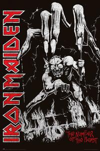 Plakat, Obraz Iron Maiden - Number of Beast, (61 x 91.5 cm)