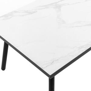 Zestaw mebli ogrodowych nowoczesne aluminiowe BELIZE LUX biało beżowy