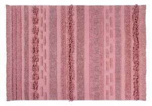 Różowy dywan ręcznie szyty 140x200 cm AIR Canyon Rose