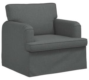 ModuÅowa sofa nowoczesna w kolorze ciemnoszarym z ergonomicznym designem