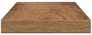 Półki ścienne, 4 szt., dąb artisan, 40x10x1,5 cm
