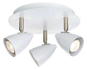 Markslöjd - Ciro 3 Lampa Sufitowa White/Steel Markslöjd