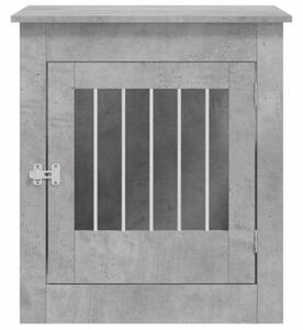 Kojec dla psa, szarość betonu, 64,5x80x71 cm