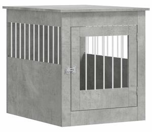 Kojec dla psa, szarość betonu, 64,5x80x71 cm