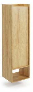 Mobius regał 1D (50x41x179 cm), hikora naturalna, meble modułowe