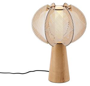 Lampa stołowa Japandi beżowa 45 cm - Gertie