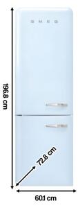 Lodówka SMEG FAB32LPB6 Retro No Frost 196.8cm Pastelowy błękit