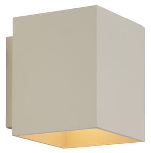 Nowoczesna lampa ścienna beżowa G9 kwadratowa - Sola Oswietlenie wewnetrzne