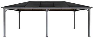 Pawilon ogrodowy 3x6 m z poliwęglanowym dachem - altana pergola 18 m²